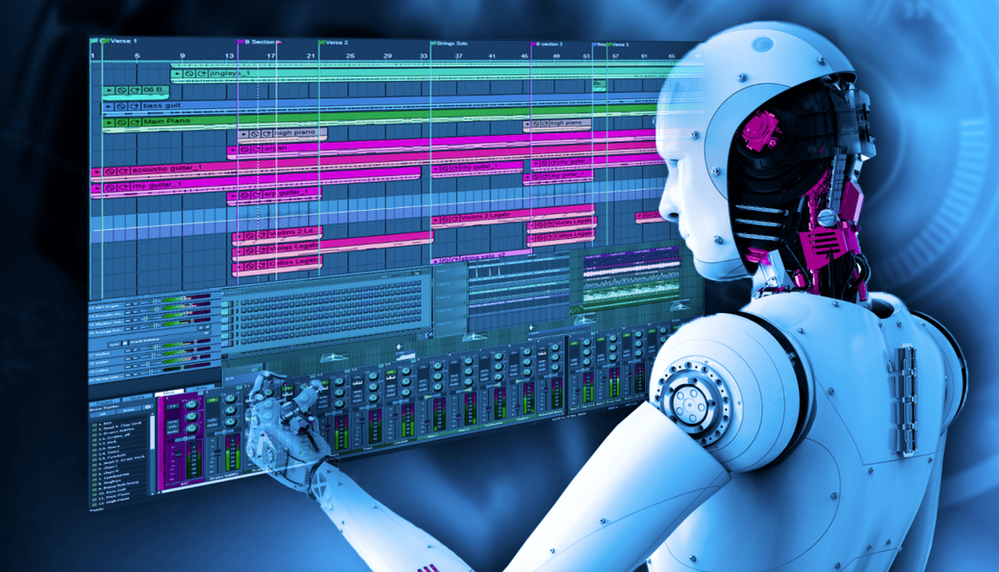 inteligencia artificial y musica editor audio ia