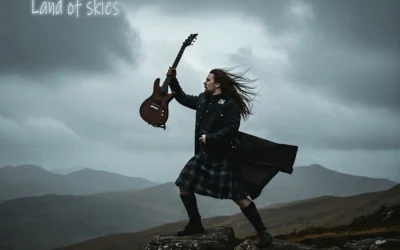 Blucer Folk   – Land of skies – electric guitar instrumental – The soundtrack of the highlands