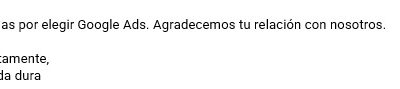 Google Ads me firmó un correo como ‘Mierda Dura’ y otros misterios del universo digital