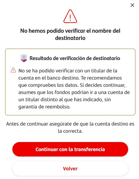 banco de santander queja