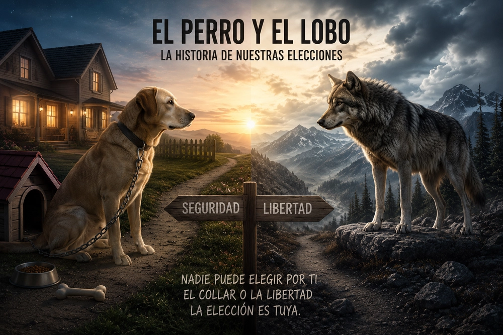 parabola perro lobo eduardo garbayo escritor